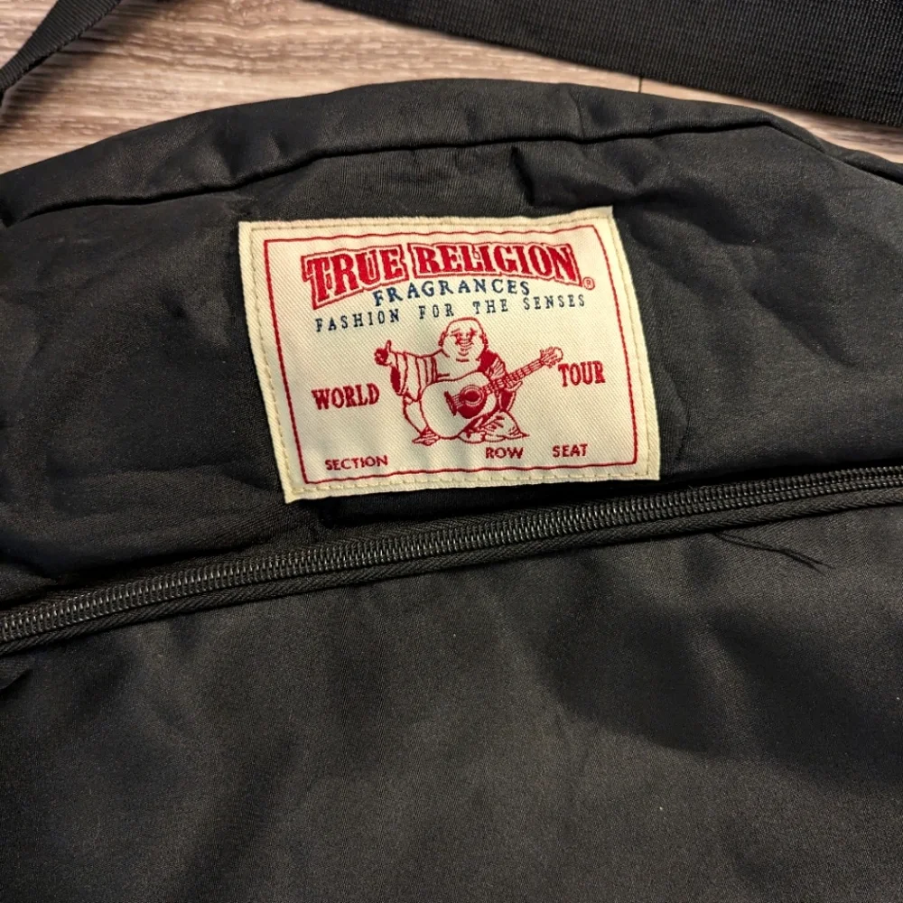 Vintage True Religion laptop messenger bag